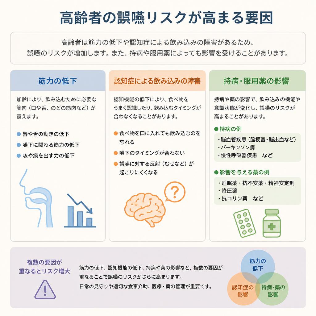 高齢者に多い理由